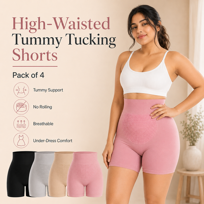 High-Waisted Tummy Tucking shots for womens