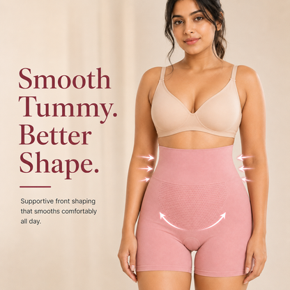 High-Waisted Tummy Tucking shots for womens