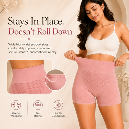High-Waisted Tummy Tucking Shorts