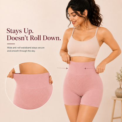 High-Waisted Tummy Tucking shots for womens