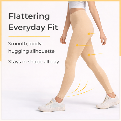 PureEase Premium Cotton Leggings - Skin