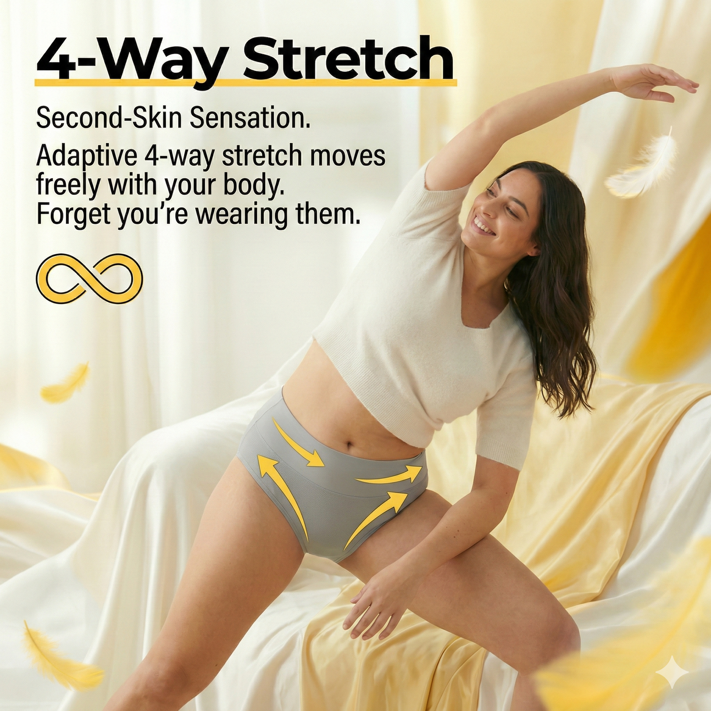 Cool & Comfee High-Waisted Smoothing Briefs (4-Pack)