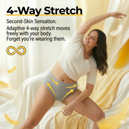 Cool & Comfee High-Waisted Smoothing Briefs (4-Pack)